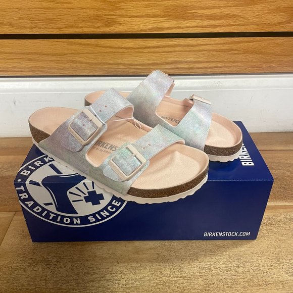 Birkenstock Arizona Iridescent Light Rose - Picture 2 of 3